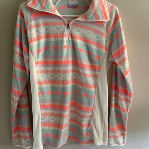 Size L Columbia Lightweight Fleece Sweatshirt